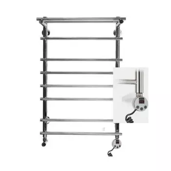 Полотенцесушитель электрический Terminus Ватра П8 с полкой 500х830 мм