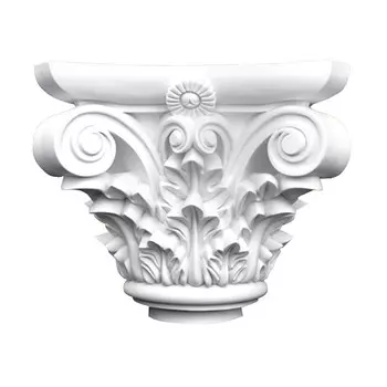 Полукапитель полиуретановая Decomaster DC 8303B8-H 338х420х210 мм