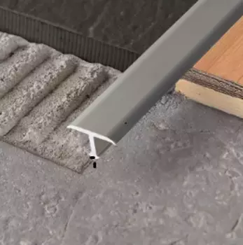 Порог для пола Т-образный ПТ-13 Титан ширина 13 мм