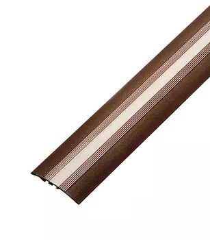 Порог разноуровневый 40х1800 мм перепад до 8 мм медь