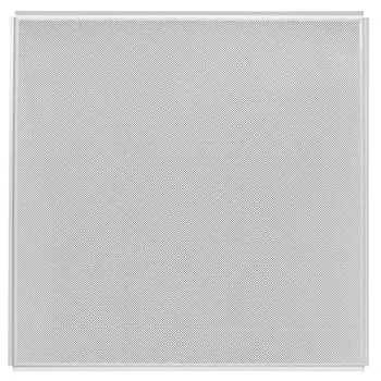 Потолок кассетный Албес AP600A6-E Эконом/45 градусов/Т-24 A903RUS01 матовый перфорированный белый 600х600 мм