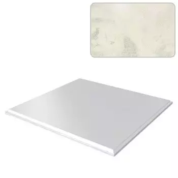 Потолок кассетный Cesal 503 бежевый мрамор 300х300 мм