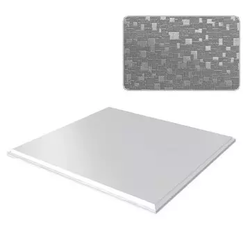 Потолок кассетный Cesal Мозаика B32 металлик 300х300 мм