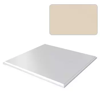 Потолок кассетный Cesal С07 бежевый жемчуг 300х300 мм