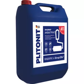 Праймер Plitonit Аквагрунт для влажных помещений 10 кг