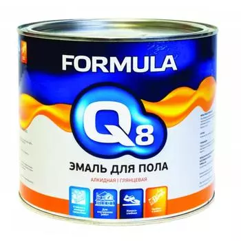 Престиж эмаль ПФ-266 красно-коричневая 1,9 кг 6 FORMULA Q8 48941