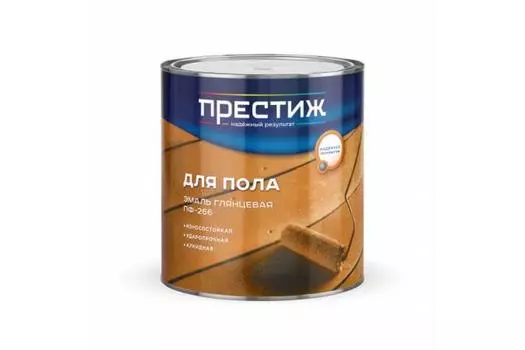 Престиж эмаль ПФ-266 красно-коричневая 2,8 кг 6 21497