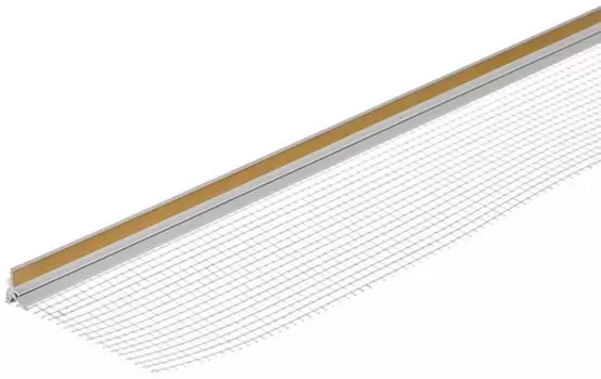 Профиль примыкания оконный самоклеящийся с сеткой 9 мм 2.4 м