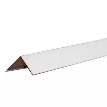 Профиль угловой пристеночный Албес PL А903 белый 3 м