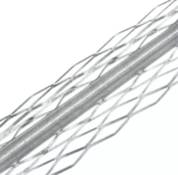 Профиль углозащитный штукатурный сетчатый 31х31 мм оцинкованный 3 м