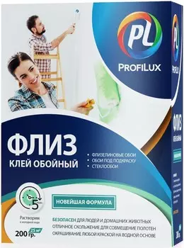Profilux Флизелин 200 г, Обойный клей для флизелиновых обоев,