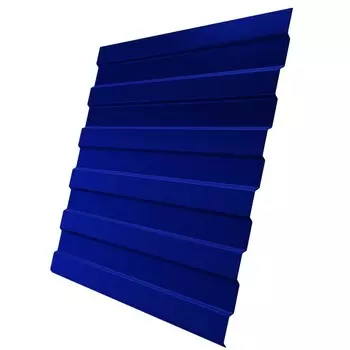 Профнастил C8 Железный Форт Satin 0.5 мм RAL 5002 ультрамариново-синий