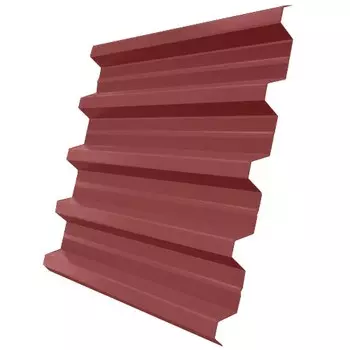 Профнастил Н60 Железный Форт Satin 0.5 мм RAL 3009 оксид красный