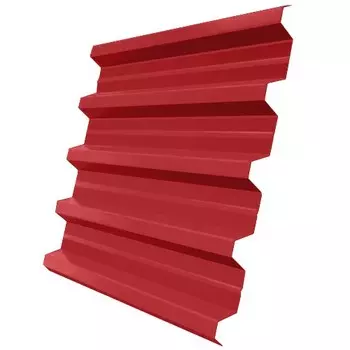 Профнастил Н60 Железный Форт Satin 0.5 мм RAL 3003 рубиново-красный