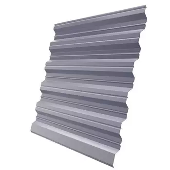 Профнастил НС35 Железный Форт Pe 0.5 мм RAL 7004 сигнальный серый