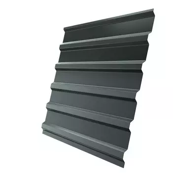 Профнастил С20 Железный Форт Pe 0.4 мм RAL 7005 мышино-серый