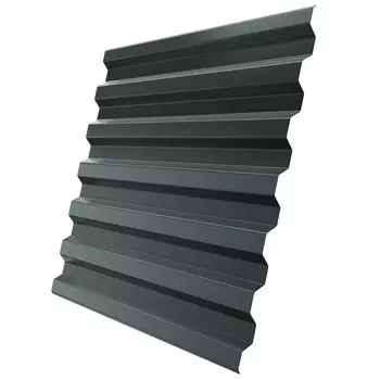 Профнастил С21 Железный Форт Satin 0.5 мм RAL 7005 мышино-серый