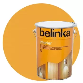 Пропитка для древесины Belinka Interier № 62 Радужно-жёлтый 10 л