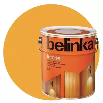 Пропитка для древесины Belinka Interier № 62 Радужно-жёлтый 2.5 л