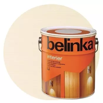 Пропитка для древесины Belinka Interier № 73 Сметаново-белый 2.5 л