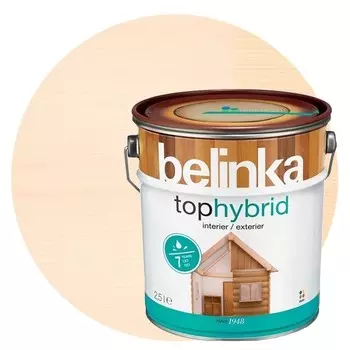 Пропитка для древесины Belinka TophybrID №11 Белая 2.5 л