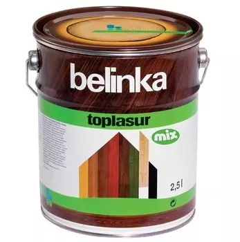 Пропитка для древесины Belinka Toplasur Mix 2.5 л