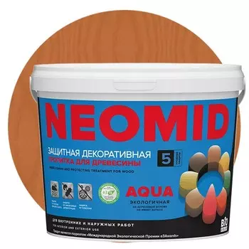 Пропитка для древесины Neomid Bio Color Aqua Кедр 2.3 л