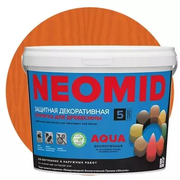Пропитка для древесины Neomid Bio Color Aqua Клен 2.3 л
