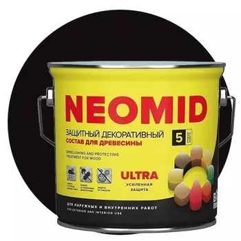 Пропитка для древесины Neomid Bio Color Ultra Палисандр 2.7 л