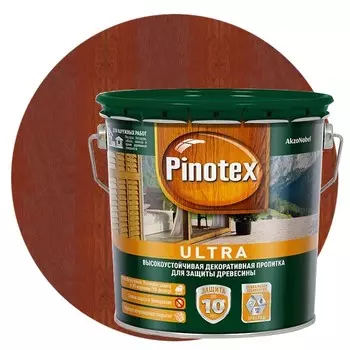 Пропитка для древесины Pinotex Ultra Рябина 2.7 л