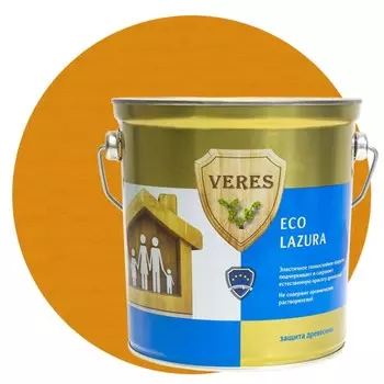Пропитка для древесины Veres Eco Lazura № 2 Сосна 2.5 л