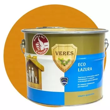 Пропитка для древесины Veres Eco Lazura № 2 Сосна 6 л