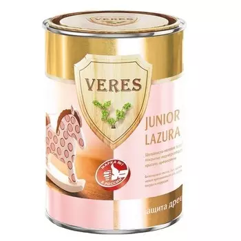 Пропитка для древесины Veres Junior Lazura №1 Бесцветная 0.25 л