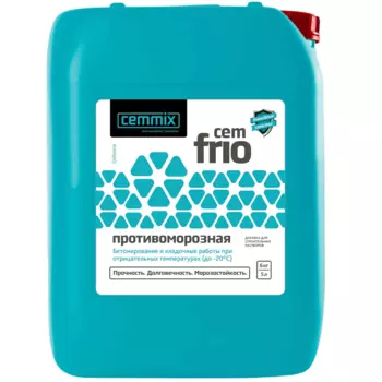 Добавка противоморозная Cemmix CemFrio 5 л