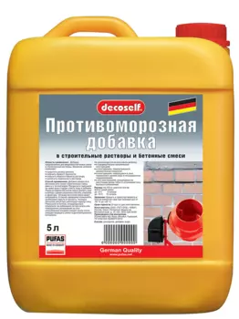 Добавка противоморозная Pufas -10 градусов 5 л