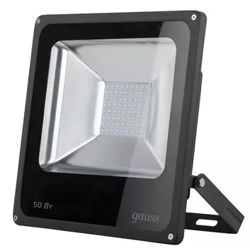 Прожектор светодиодный Gauss Elementary 613100350 50W IP65 6500К черный