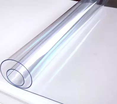 Пленка Тент Маркет прозрачная ПВХ 500 мкм 1.4х50 м 0.5 мм