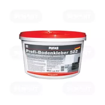 Pufas Bodenkleber 522, 7 кг, Клей для коммерческого линолеума