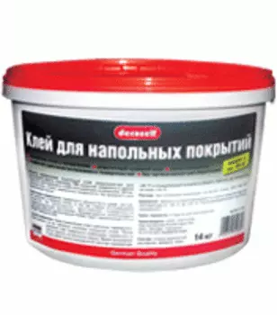 Pufas Decoself 14 кг, Клей акриловый для всех типов напольных покрытий морозостойкий