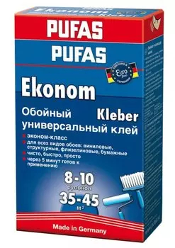 Pufas Euro 3000 Ekonom, 300 г, Обойный клей универсальный