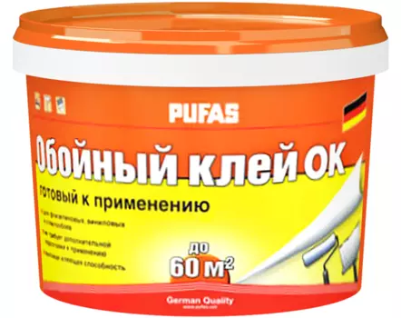 Pufas ОК, 10 кг, Клей для обоев готовый
