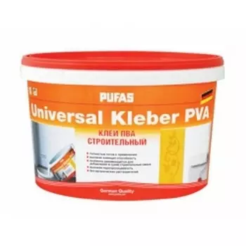 Pufas Universal Kleber PVA, 10 кг, Клей ПВА