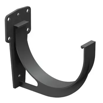 ПВХ Docke Premium графит 120/85 мм,, Кронштейн желоба короткий