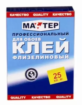 Quality Мастер 200 г, Обойный клей для флизелиновых обоев,