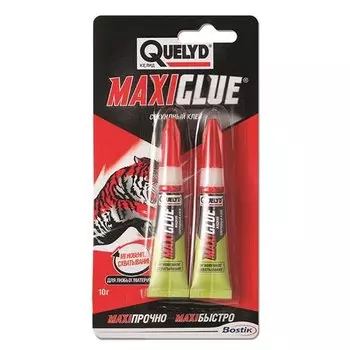 Quelyd Maxiglue, 2х3 г, Бытовой клей