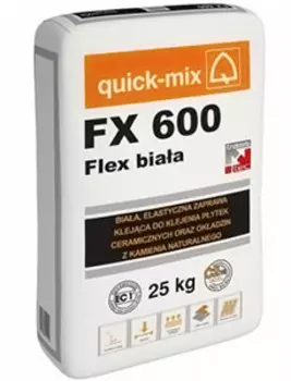 Quick-mix FX600, 25 кг, Клей для плитки эластичный