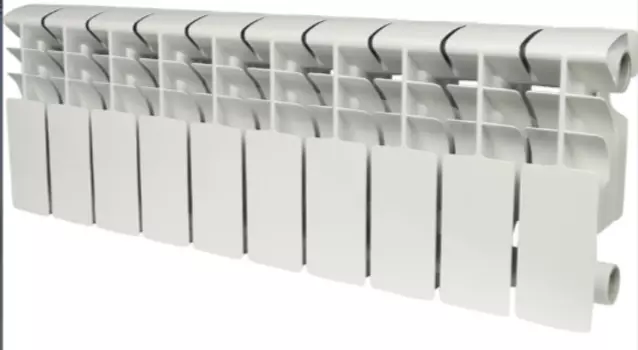 Радиатор алюминиевый Rommer Plus 200 10 секций