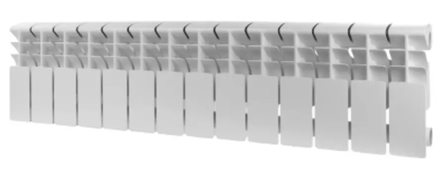 Радиатор алюминиевый Rommer Plus 200 14 секций