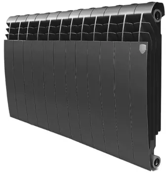 Радиатор биметаллический Royal Thermo Biliner 500 Noir Sable 12 секций