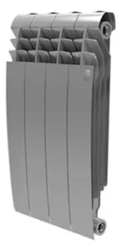 Радиатор биметаллический Royal Thermo Biliner 500 Silver Satin 4 секции